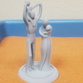 4 Person Family Statue