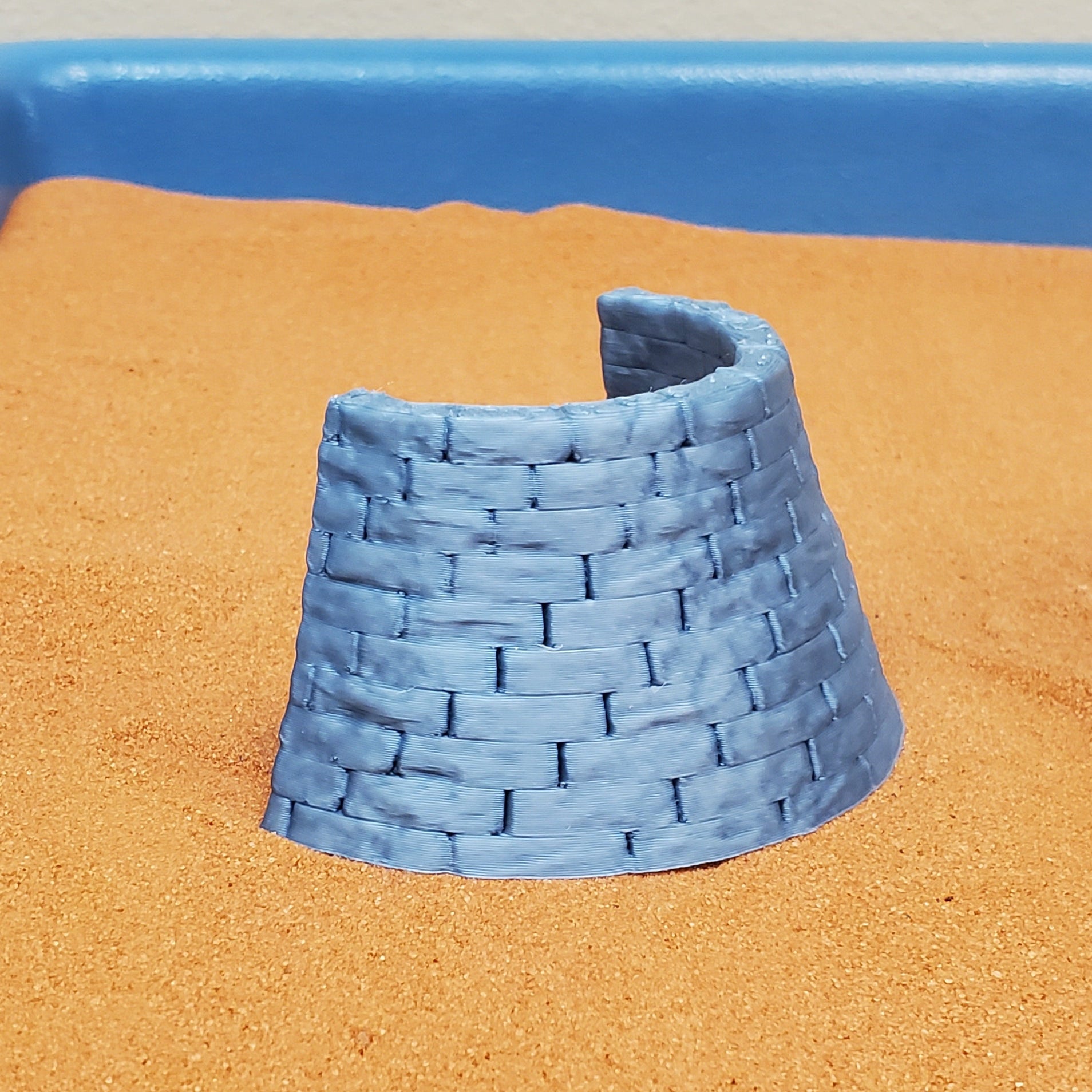 Curved Brick Wall