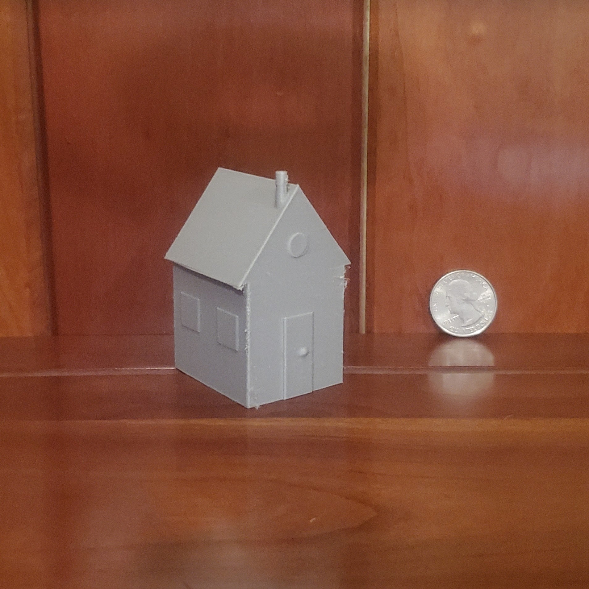 Simple Hollow House With No Openings