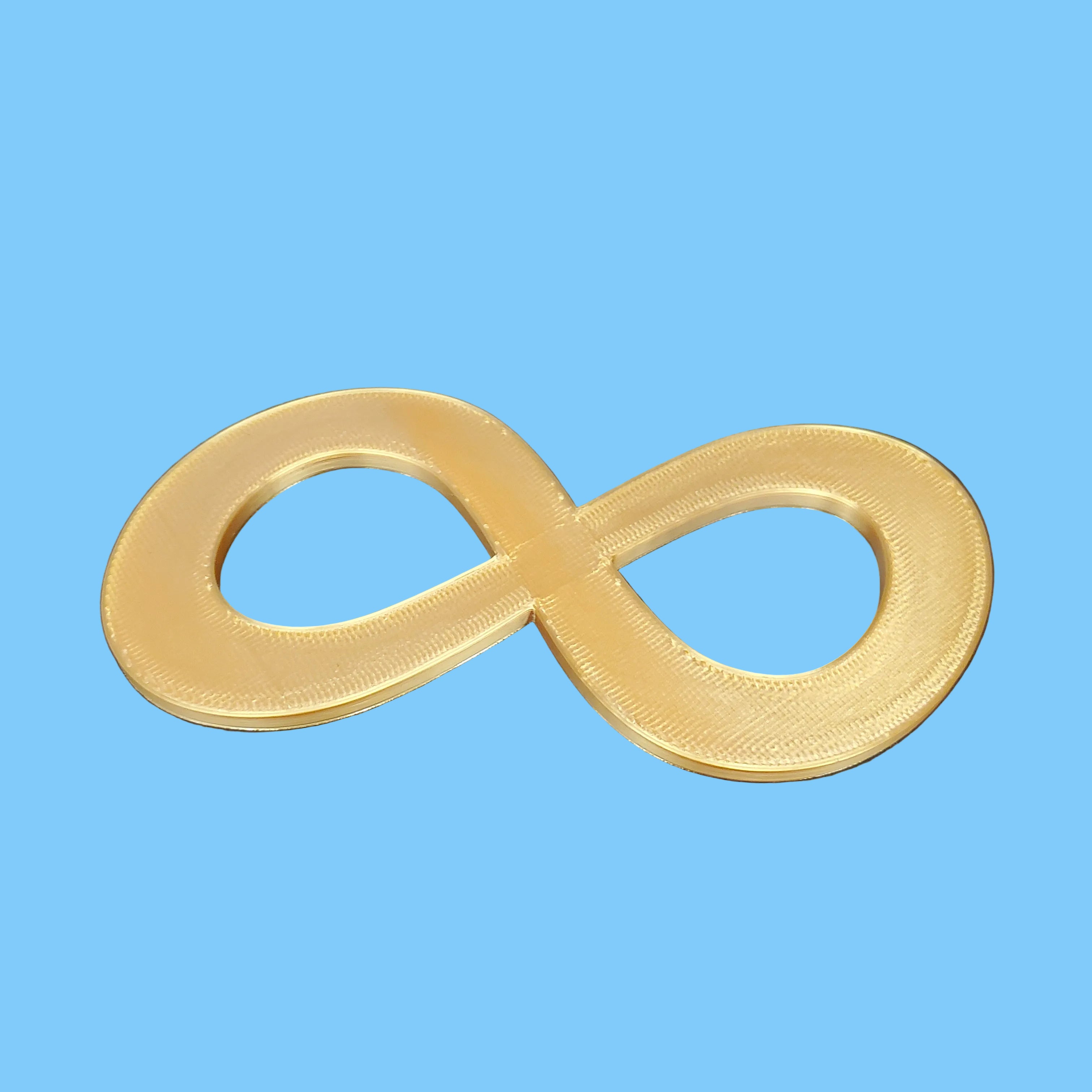 Gold Infinity Symbol
